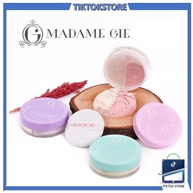 TIKTOK - Madame Gie Crystal Loose Powder - MakeUp Bedak Tabur