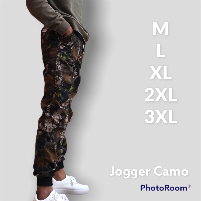 HEMAT Celana JOGER CAMOFLAGE / JOGER PANJANG PRIA / JOGER LORENG / JOGER DORENG CAMO BERBURU MOTIF