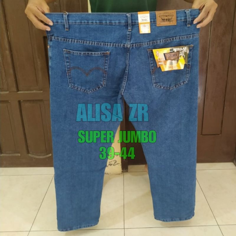 CELANA JEANS PANJANG STANDAR/REGULAR SIZE 27-44