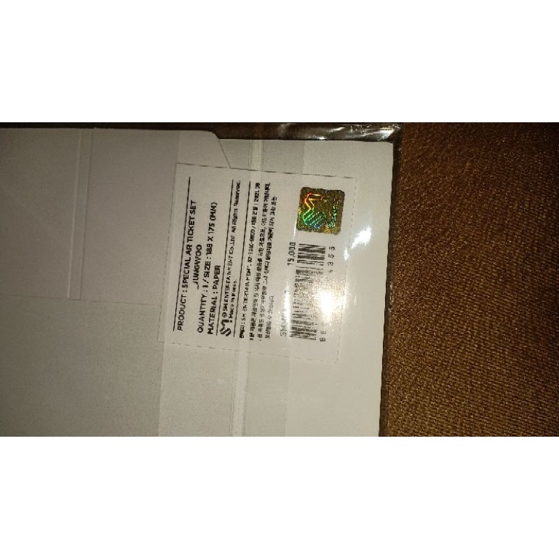 Ready stock ar ticket beyond live Fanmeeting nct 127 Jungwoo