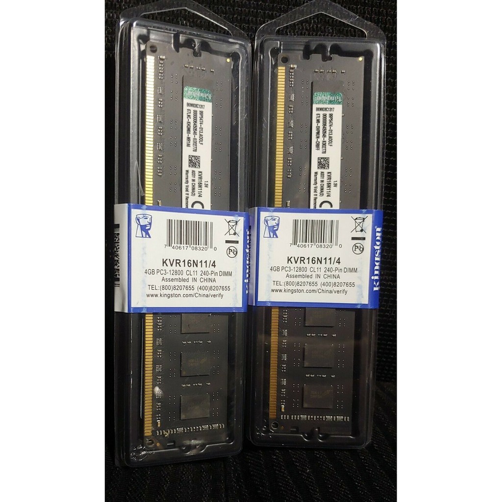 Memory RAM DDR3 4GB PC12800 Kingston Lifetime Warranty 4 Gb Untuk PC