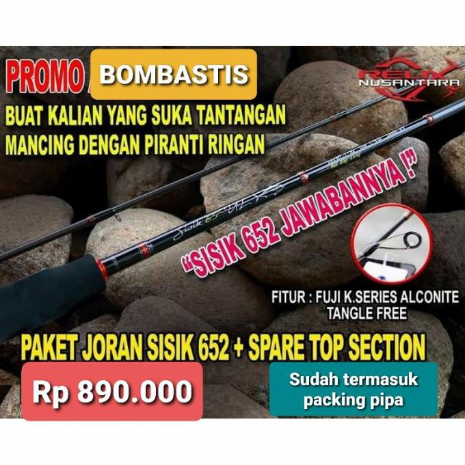 Joran Sisik 6'5" Ul 1-4Lb Relix Nusantara Spinning Carbon