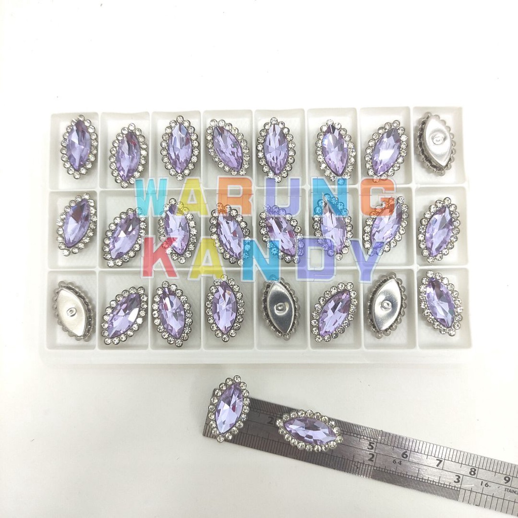 Diamon Cangkang Bunga Mata 7x15 GRADE A - DUS