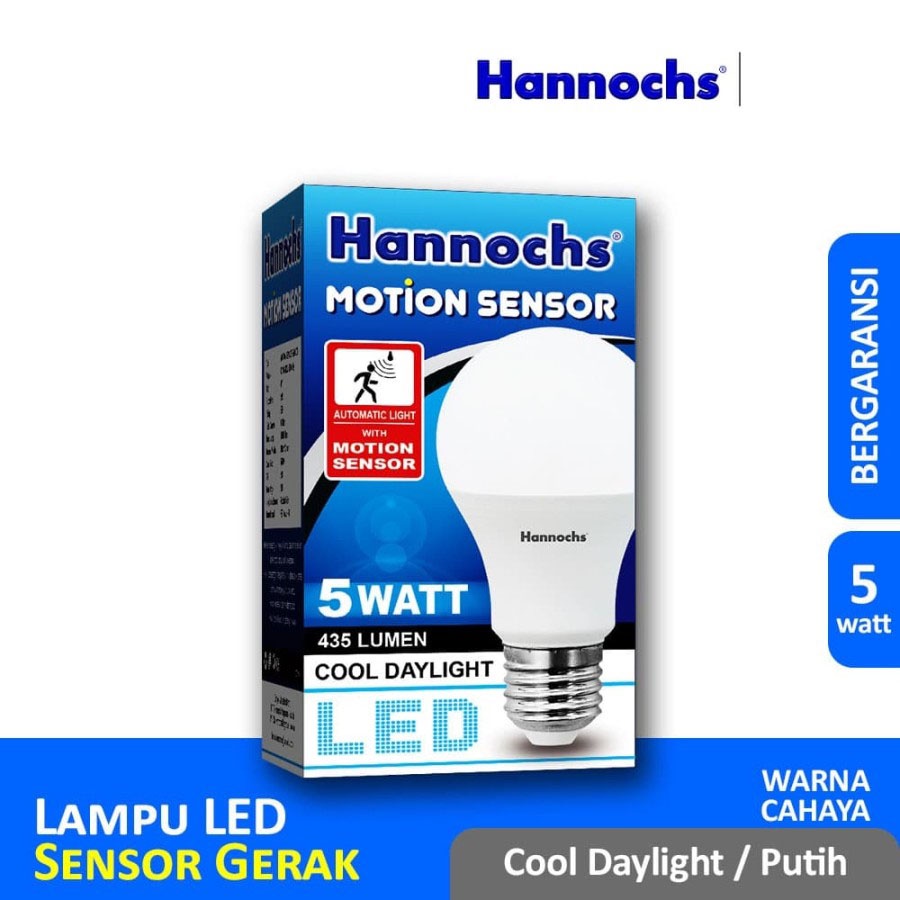 Hannochs Lampu LED Motion Sensor