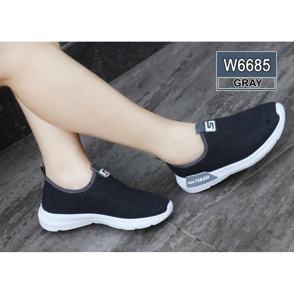 Slip On Shoes Tsexo (SEO) W6685 SEPATU IMPOR SEPATU CEWEK SEPATU BATAM SEPATU WANITA