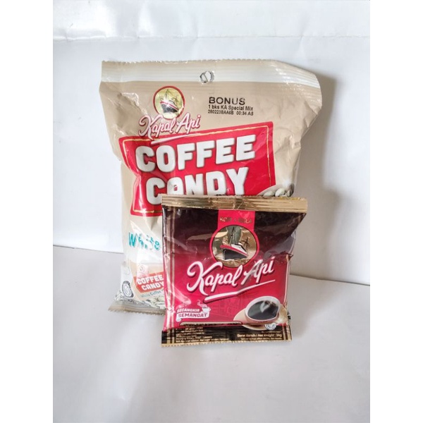 

Permen kopi kapal api ( white coffee)
