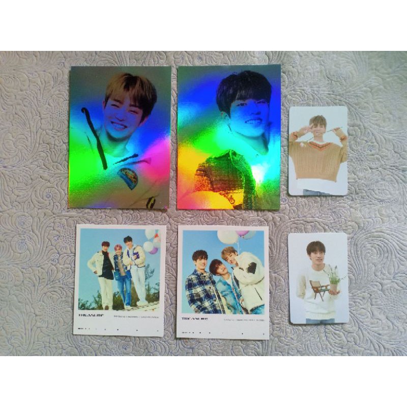 Official Photocard Postcard Polaroid Treasure Effect Yoshi Yedam Jihoon Jeongwoo