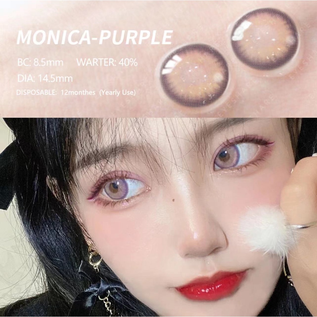 SOFTLENS NATURAL KOREA EYESHARE (NORMAL) SOFTLENSx2 CAIRAN DAN ALAT 14MM MINUS 0.00 BIG EYES LENSA WARNA SOFLEN MODEL TERBARU 2023 TWINKLE