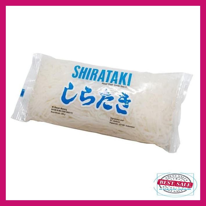 

68Ty8Yg- Mie Shirataki Biru - Wet Shirataki Blue Noodle 200 Gram 10 Bungkus 7Rtyr67-