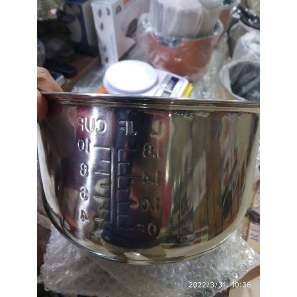 panci magic com maspion stainless steel 1,8 liter