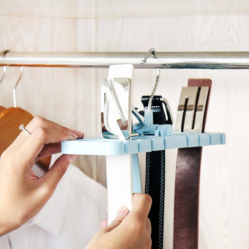 Rak Gantung Organizer Dasi / Ikat Pinggang / Bra / Tas Hemat Tempat