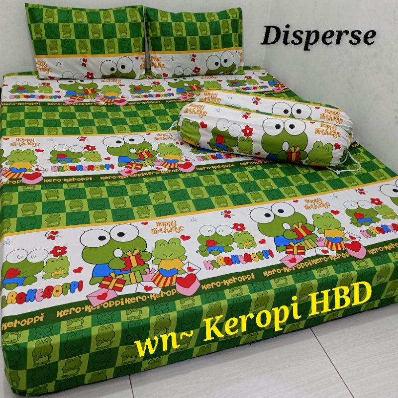 Waty grosir 4 motif keropi motif baru sprei anak sprei best seller sarban sargul serasi wn