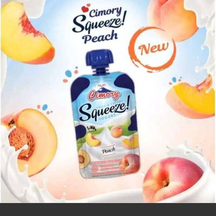 

Ee5F10 Yogurt Cimory Squeeze Peach 120 6Gddv