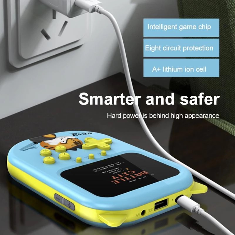 COD√Gameboy Retro 500 Game in 1+Powerbank 5000 mAh Mini Portable Console Game Ready Stock