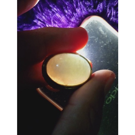 AKIK PANDAN KAPAS OVAL