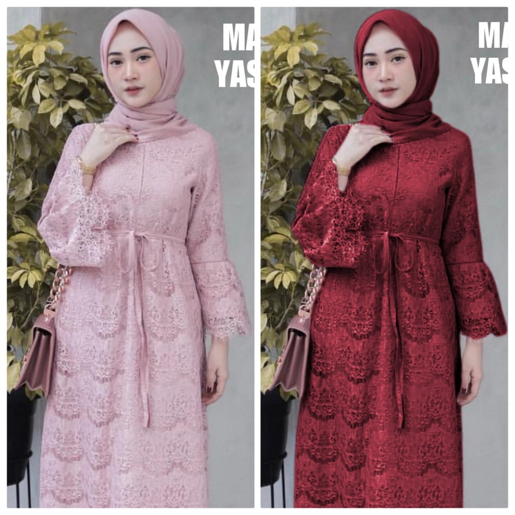 cvb MX YASINA /pakaian muslim hijab gamis cewek