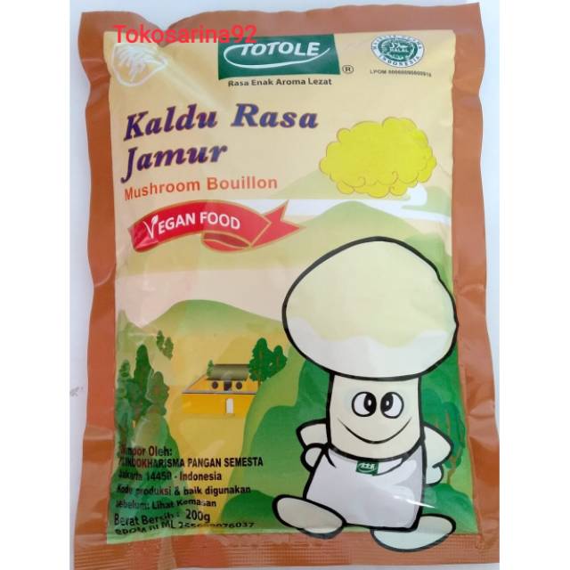 

Totole kaldu jamur 200 gram