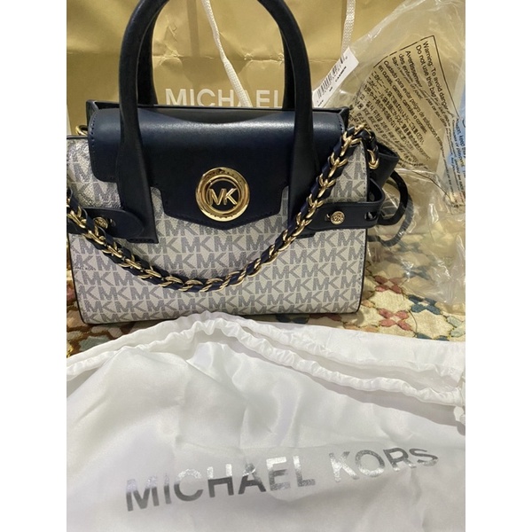 Michael Kors Carmen XS White navy - MK Carmen XS