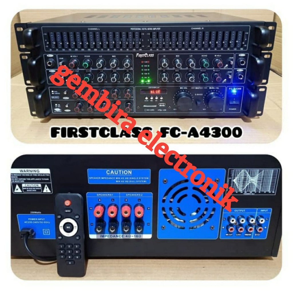 Amplifier Audio Firstclass FC 4300