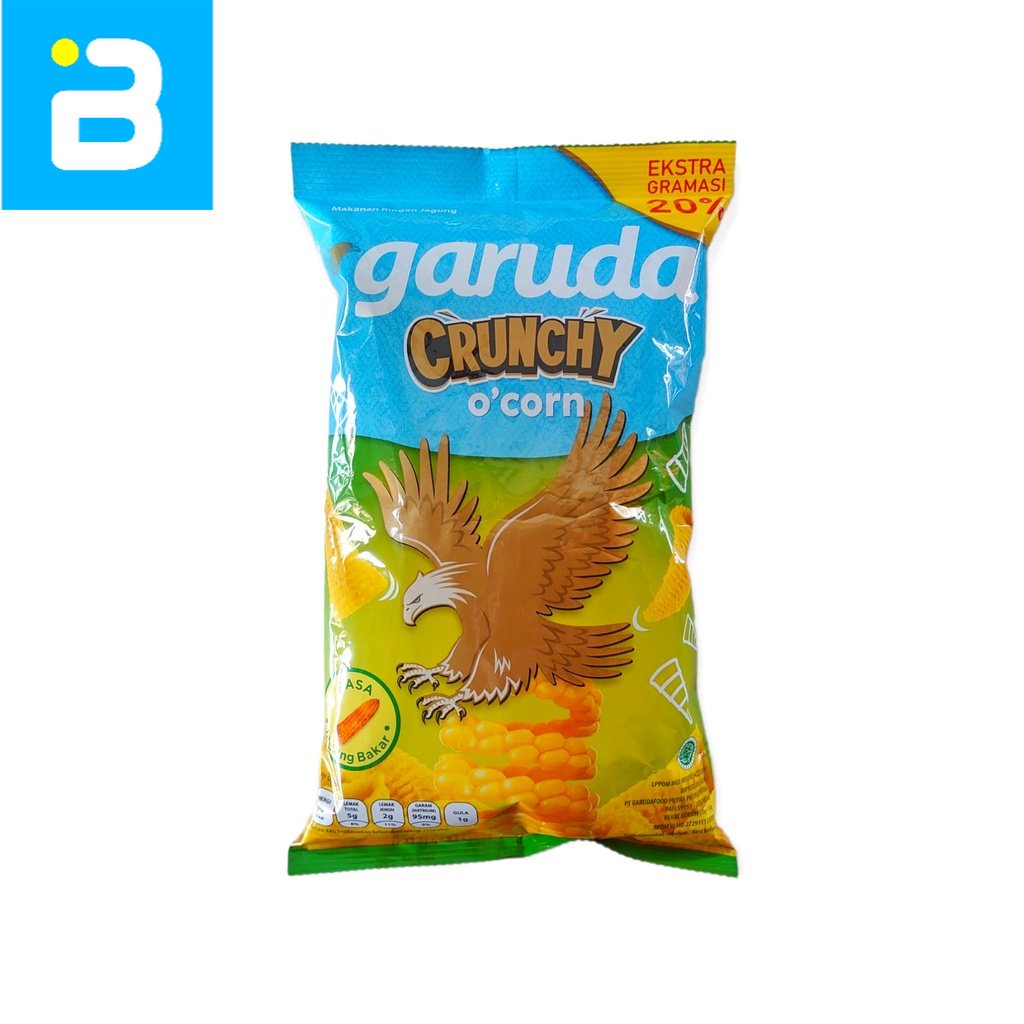 

Garuda Crunchy O'corn Rasa Jagung Bakar 84 G