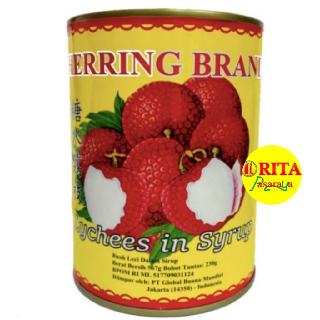 

Hering Lyches In Syrup 567gr