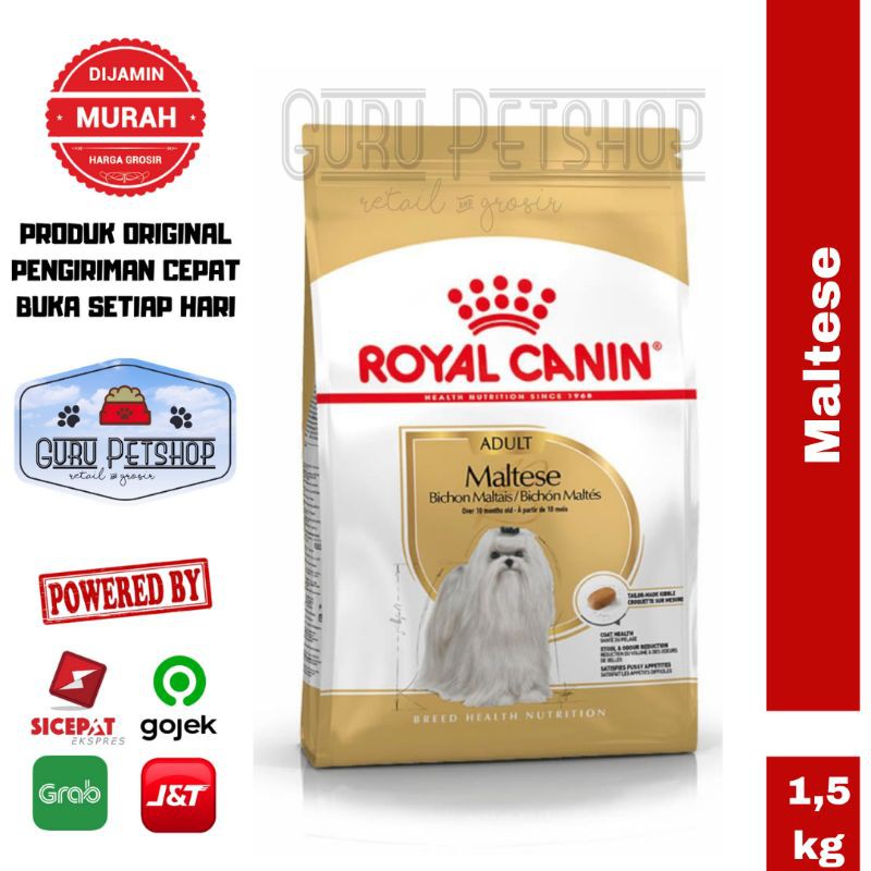 Royal Canin Maltese 1.5 kg Freshpack / Makanan Anjing Maltese / Dry Dogfood Royal Canin