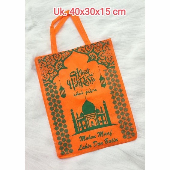 

NEW TAS PARCEL LEBARAN BESAR DAN TEBAL / TAS PARSEL LEBARAN MURAH - Oren