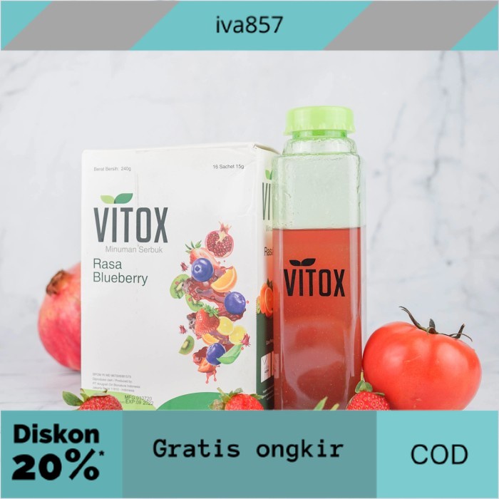 

PROMO Vitox by VITOX INDONESIA 2Box 32Sachets GRATIS ONGKIR