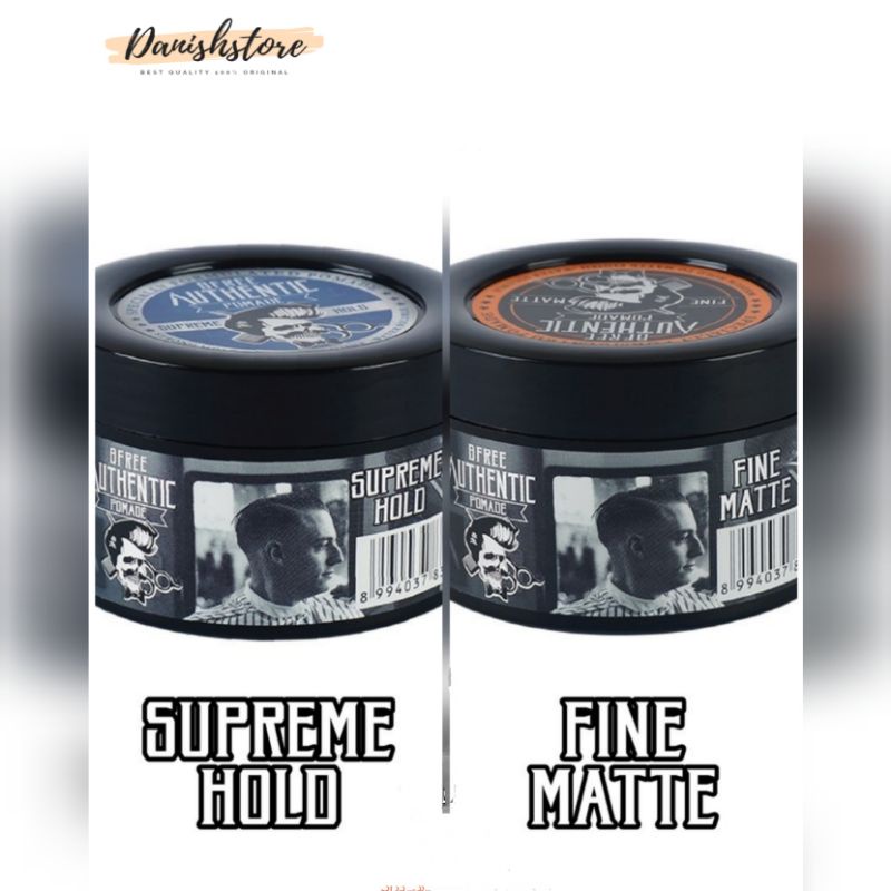 BFREE Authentic Pomade 100Ml / Strong Hold - Mudah Dibilas