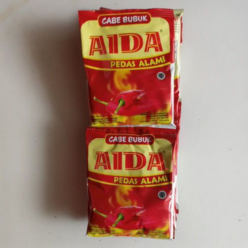 

bumbu tabur aida cabe bubuk 25gr