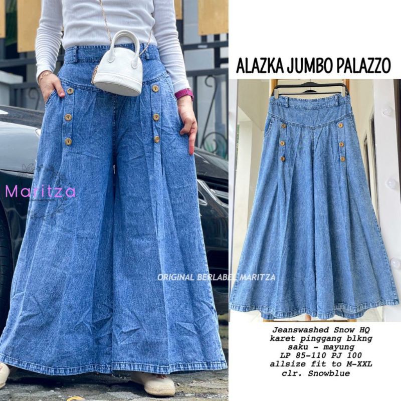 ALAZKA JUMBO PALAZZO by GFS PALAZO JEANS