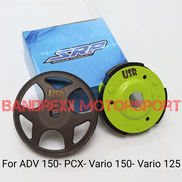 Paket Kampas Ganda + Mangkok USR-SRP For Vario 125-Vario 150-PCX 150