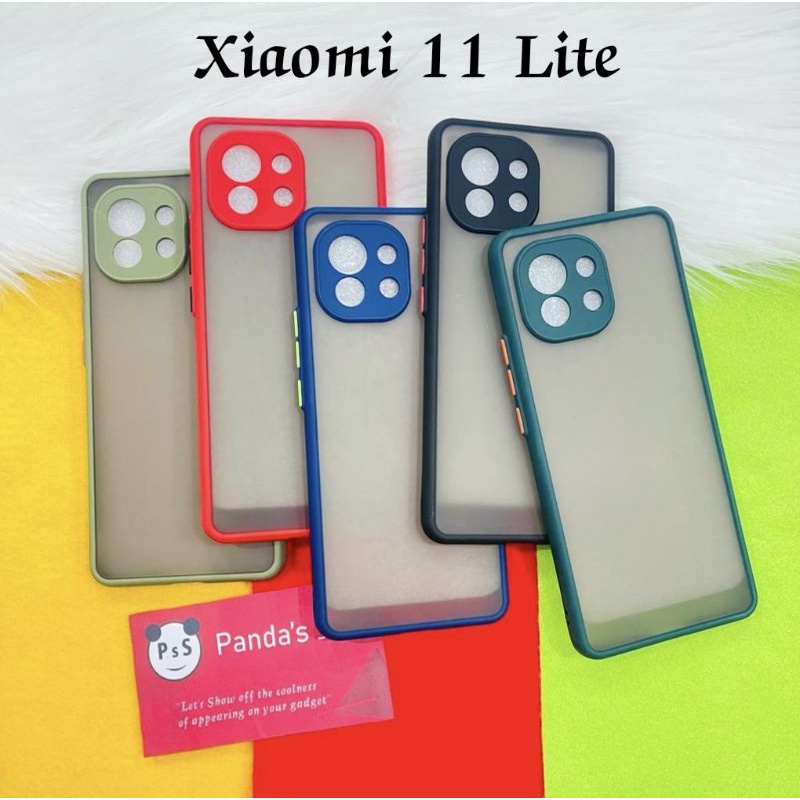 Case Xiaomi 11 Lite My choice Original + Ring Kamera / Pelindung Kamera (PsS)