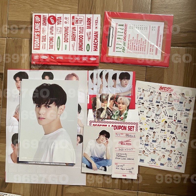 ready stock Sharing NCT 127 Season greetings 2022 SM STORE BENEFIT CARD