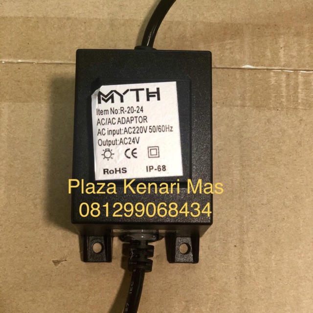 Travo adaptor 24 volt 24v power supply 24 volt lampu kolam air mancur