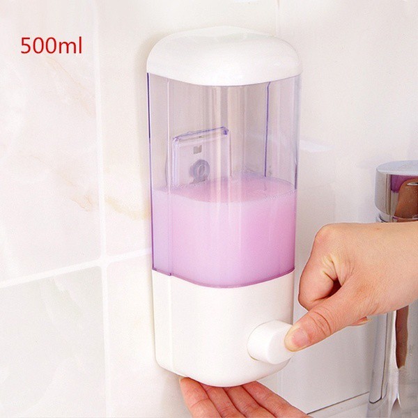 Topprice COD DISPENSER SABUN SINGLE/ DOUBLE SERBAGUNA MANUAL TEKAN 2 IN 1 SHAMPOO U80