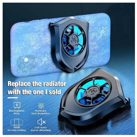 Cooling Fan Hurricane Mobile phone Universal cooler radiator mini port mlbb pubg codm free fire P11