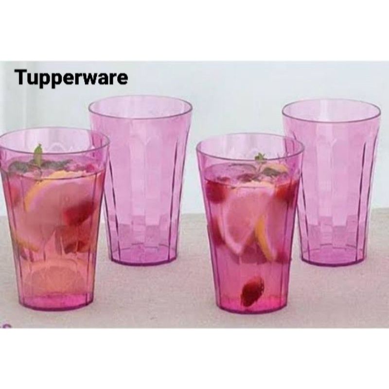 PRISM GLASS TUPPERWARE 4 pcs
