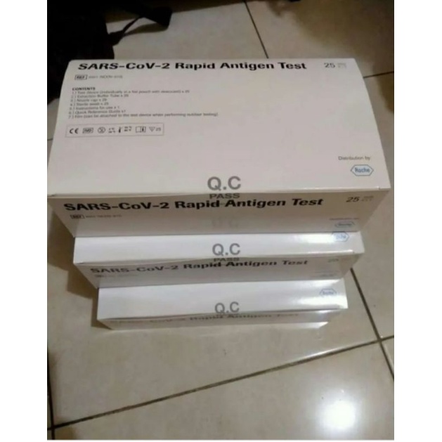 Roche antigen biosensor @25pcs - free masker 10pcs