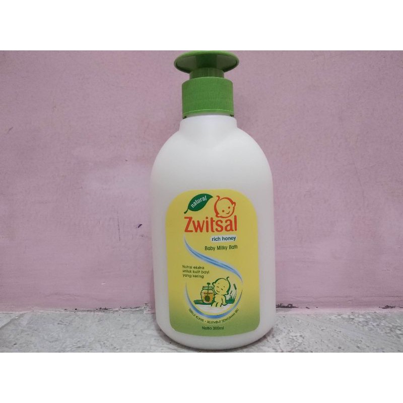 Zwitsal Natural Baby Bath, Shampoo 300ml Pump