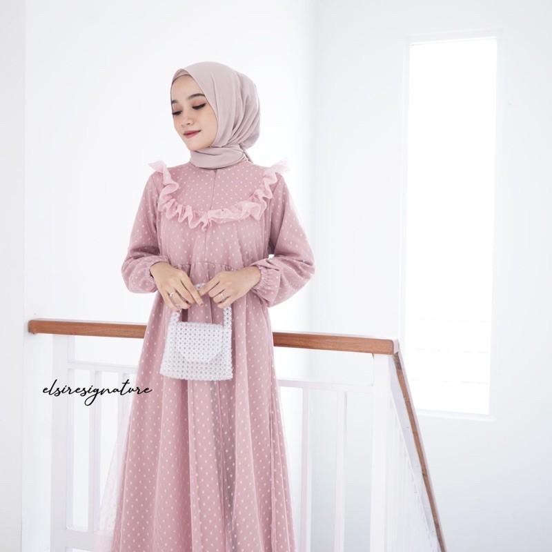 REVIA DRESS RAYA by Elsire