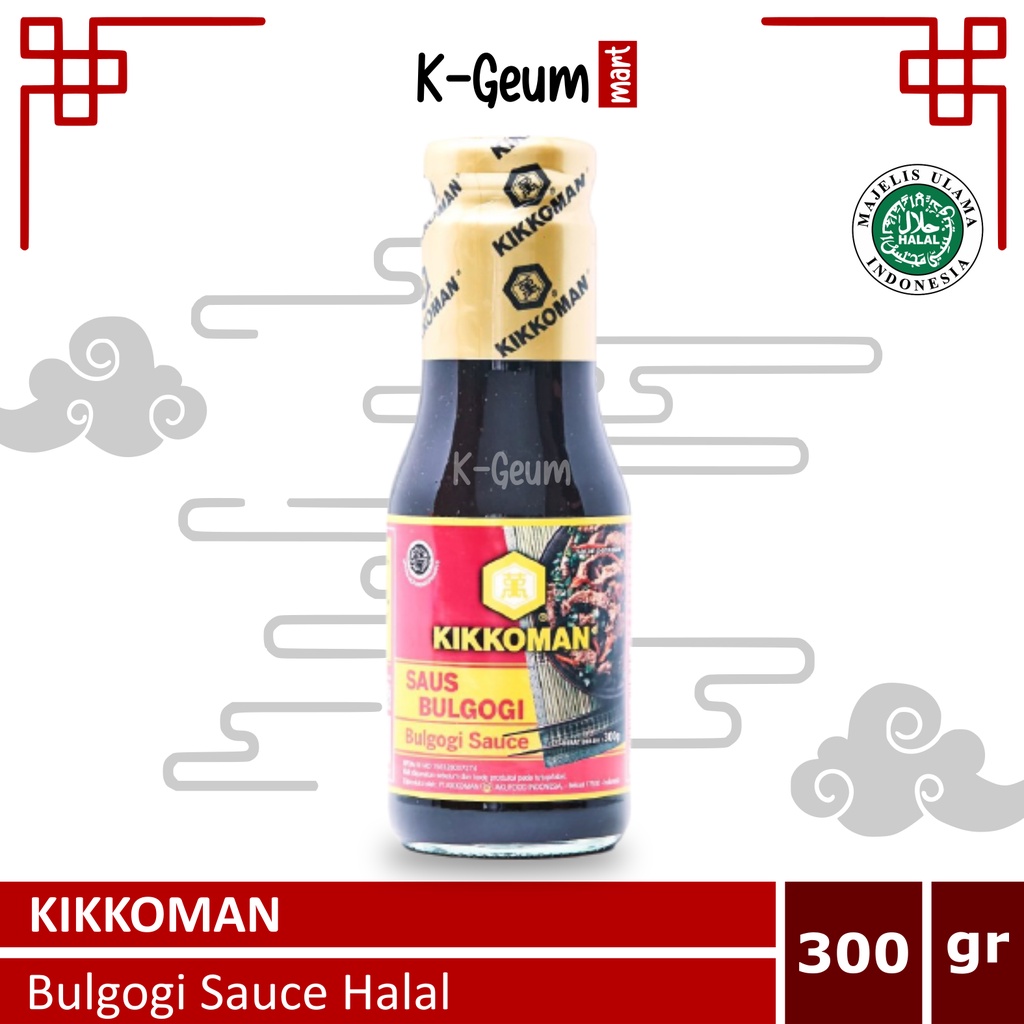 

Kikkoman Bulgogi Sauce | Saus Bulgogi Korea Halal 300 gram