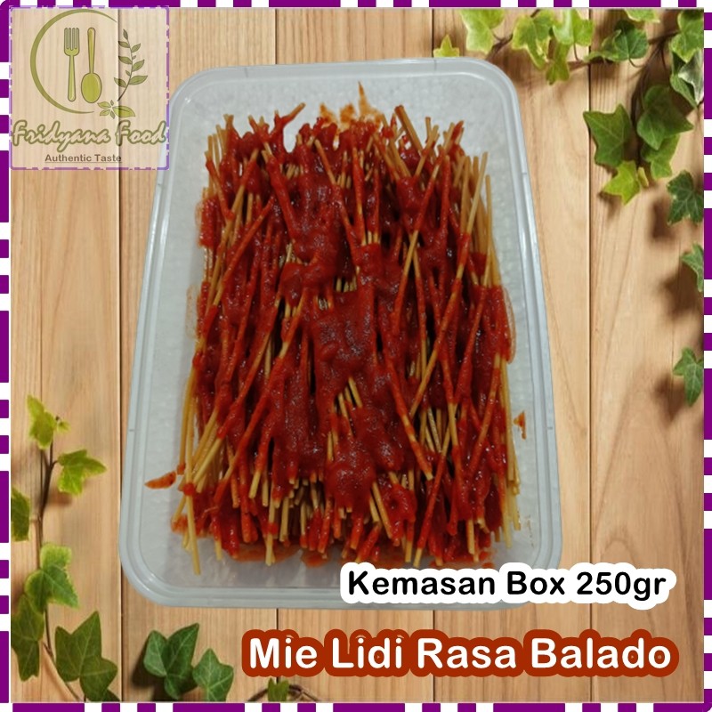 

250GR MIE LIDI BALADO/MIELIDI MILIDI/MI LIDI/MIE BITING/MI BITING RASA BALADO