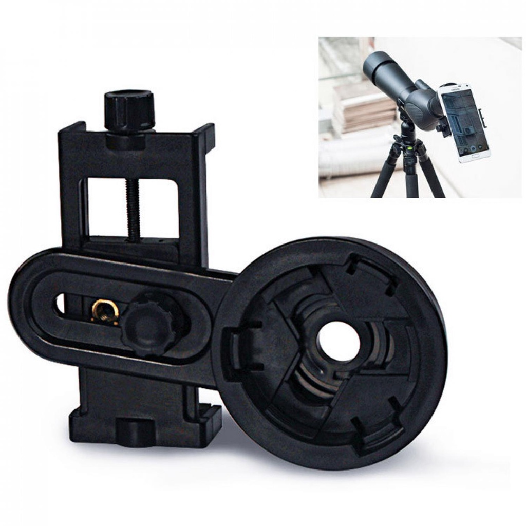 MOUNT UNIVERSAL HP SMARTPHONE KE TEROPONG MONOKULAR MOUNT UNIVERSAL HP KE TEROPONG MONOKULAR HOLDER 