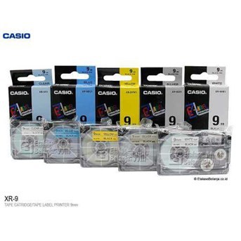 Casio EZ Label Printer Tape Cartridge 9mm