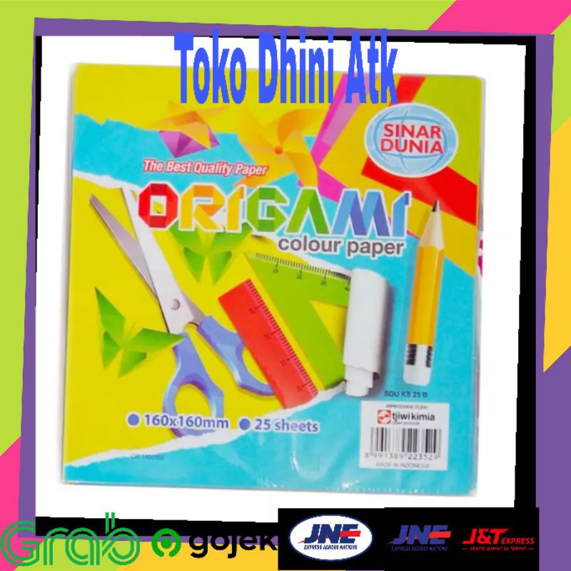 

KERTAS LIPAT ORIGAMI SIDU 16X16:100 LEMBAR