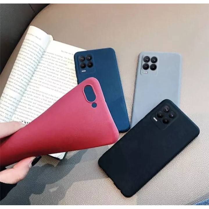 Soft Case Realme 8 / Pro + Realme 8i Slim Matte Silicon Sandstone