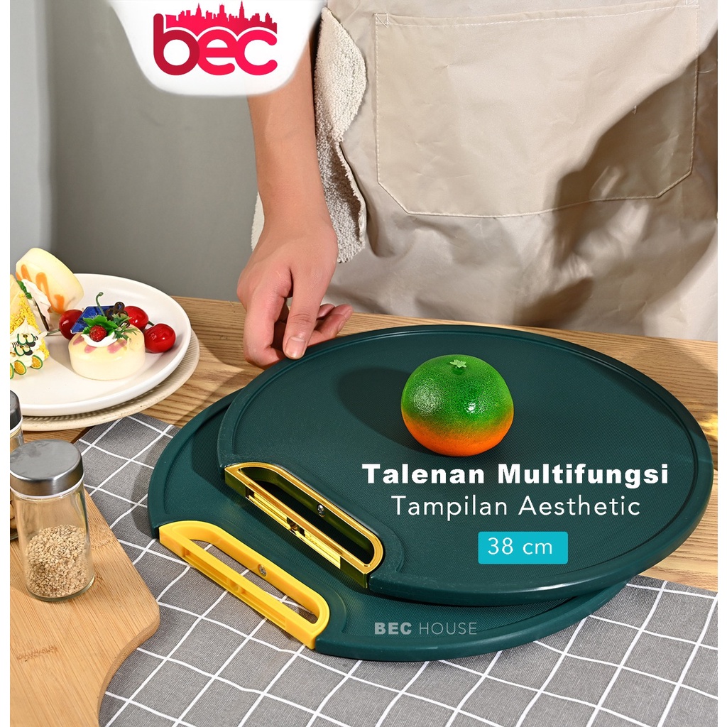 [BEC] Talenan PE Anti Jamur / CUTTING BOARD PREMIUM Dapur Hijau Emerald Kualitas Premium Tebal