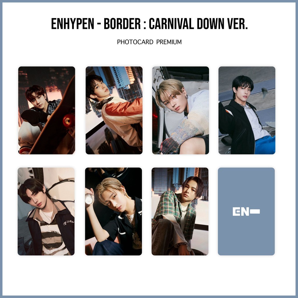 Photocard  Enhypen Border : Carnival