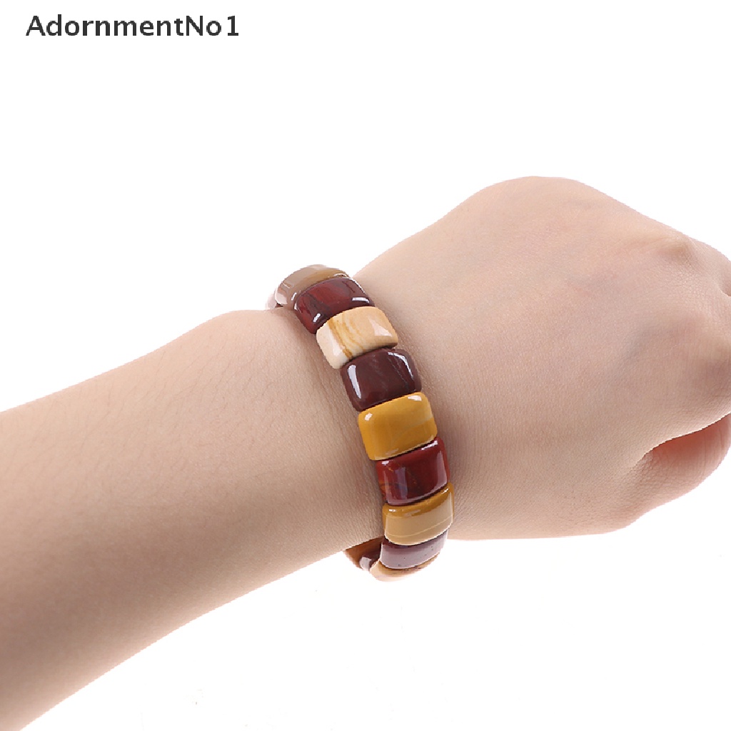 (AdornmentNo1) Gelang Tangan Manik-Manik Batu Tiger Eye Warna-Warni Handmade Untuk Wanita